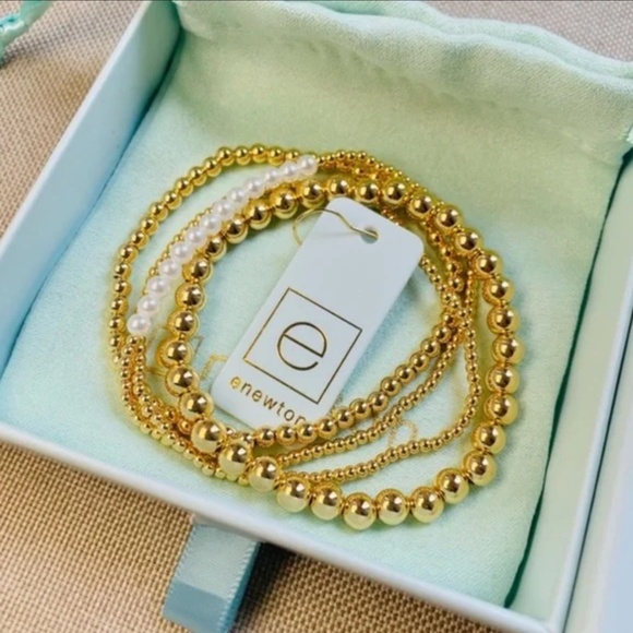 Enewton Gold bracelet stack - Picture 2 of 3